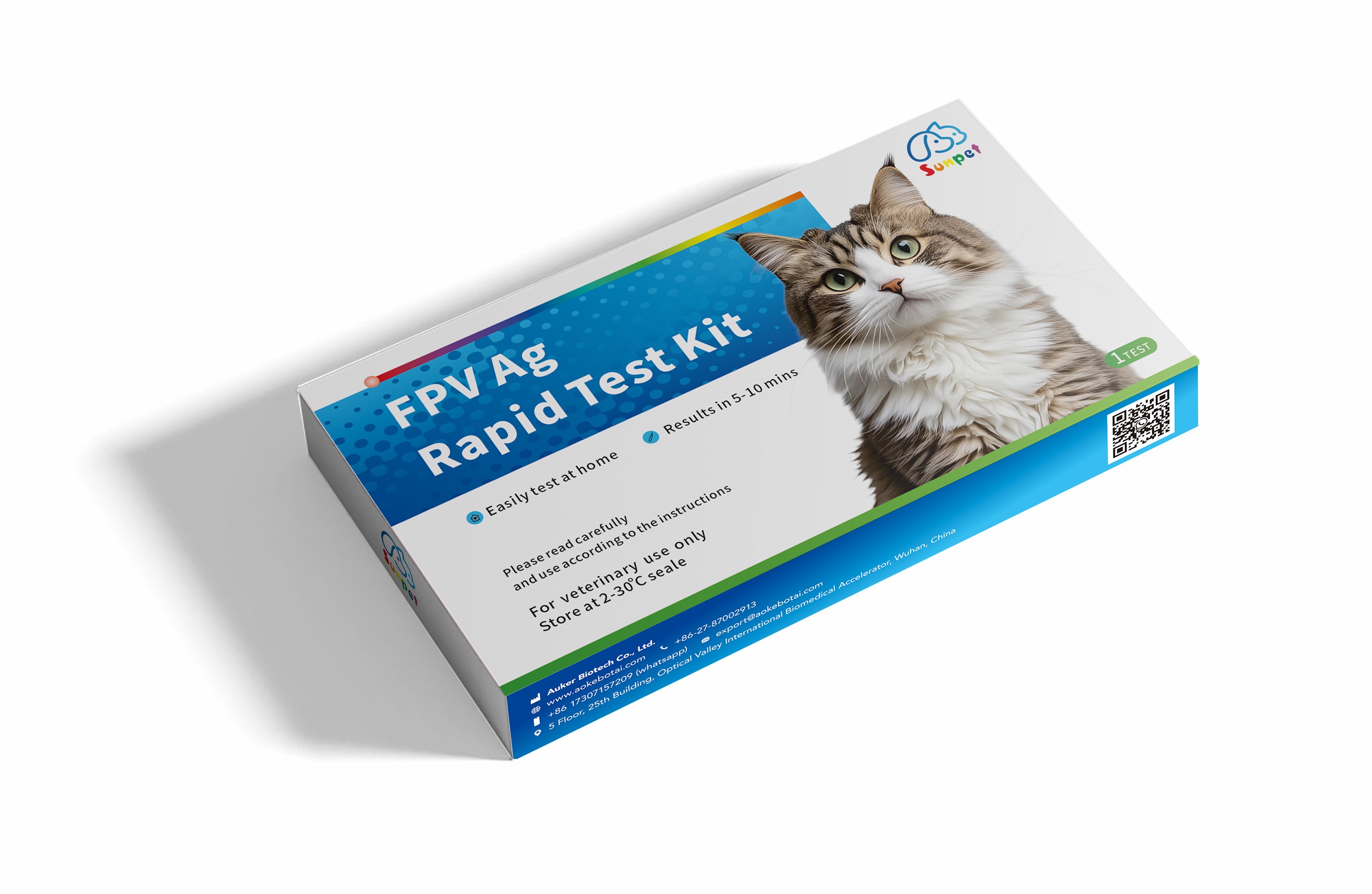 Feline Panleukopenia Virus (FPV) Rapid Test --For Export Only